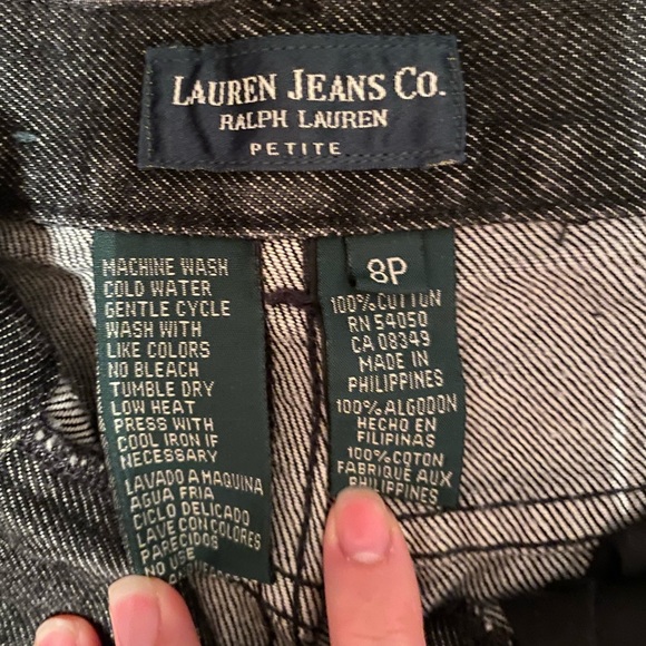✨LAST CHANCE BEFORE DONATION!✨  Ralph Lauren Petite High Waisted Jeans - Picture 4 of 6